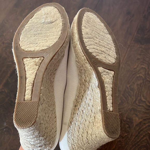 J. Crew Seville espadrille wedges 8.5 tan - Picture 6 of 11
